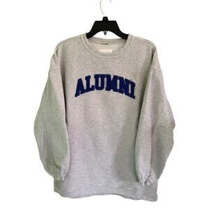 Aerie Alumni Gray Crewneck Sweatshirt Size XS